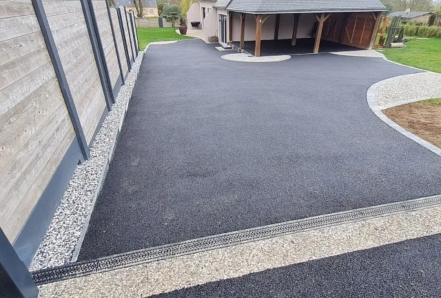 parterre en béton